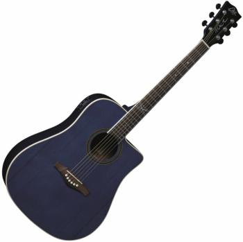 Eko guitars NXT D100ce Blue Elektroakustická kytara Dreadnought