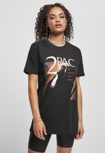 Mr. Tee Ladies Tupac Me Against The World Cover Tee black - M