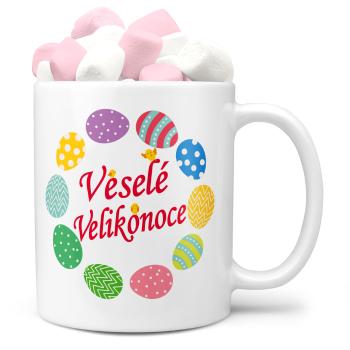 Hrnek Veselé Velikonoce (Náplň hrníčku: Marshmallow)