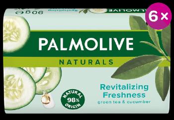 Palmolive mýdlo Naturals zelený čaj a okurka 6 x 90 g