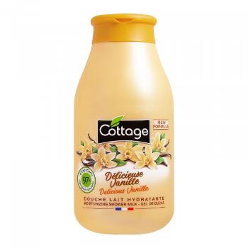 Cottage Moisturizing Shower Milk - Delicious Vanilla  sprchové mléko 97% přírodní 250 ml