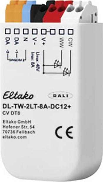 Eltako LED stmívač DL-TW-2LT-8A-DC12+ vestavné, pod omítku