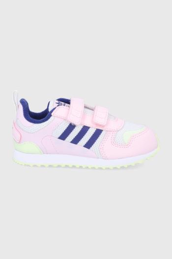 Dětské boty adidas Originals GY3751 růžová barva