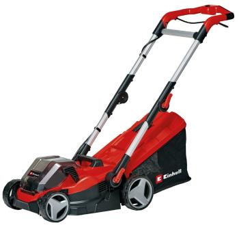 Einhell Set Aku sekačka GE-CM 36/34-1 Li-Solo + Starter Kit 2× 4,0 Ah & Twincharger