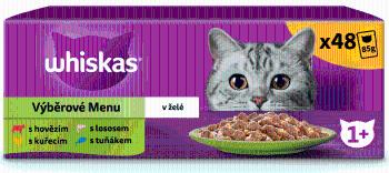 Whiskas kapsičky výběrové menu v želé pro dospělé kočky 48x 85g