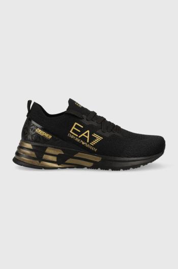 Sneakers boty EA7 Emporio Armani Crusher Distance , černá barva