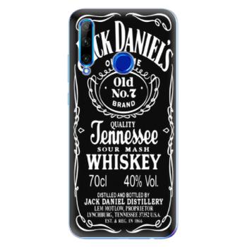 Odolné silikonové pouzdro iSaprio - Jack Daniels - Huawei Honor 20 Lite