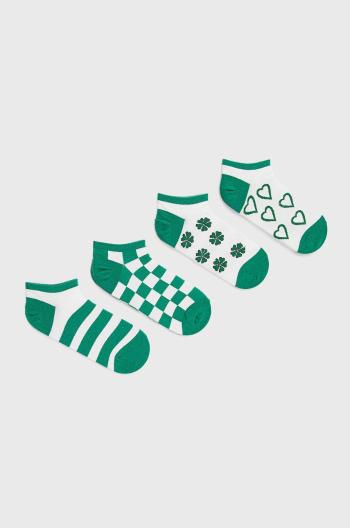 Ponožky Answear Lab dámské, zelená barva
