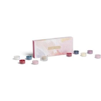 YANKEE CANDLE dárkový set 1× svícen 10× čajová svíčka 9,8g (5038581148069)