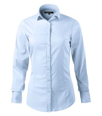 MALFINI Dámská košile s dlouhým rukávem Dynamic - Světle modrá | S