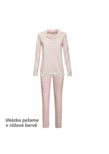 Dámské pyžamo Siélei LP14 S Starorůžová1