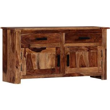 Příborník 100 x 30 x 50 cm masivní sheeshaamové dřevo (247716)