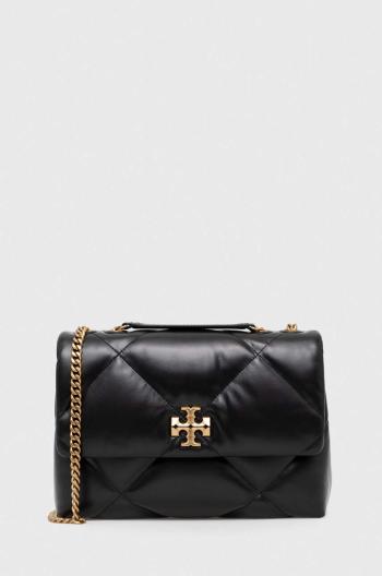 Kožená kabelka Tory Burch Kira Diamond Quilt černá barva, 154704.001