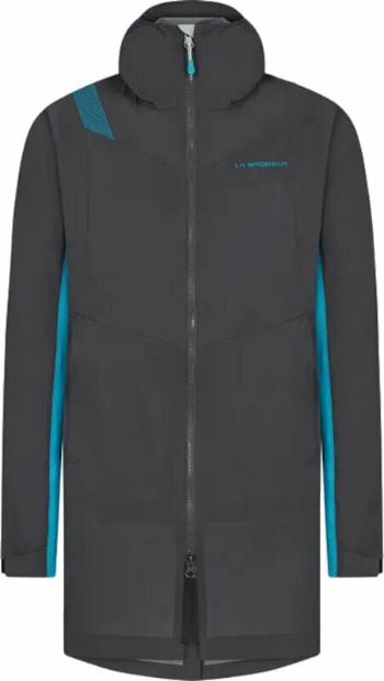 La Sportiva Xplore Parka W Carbon/Topaz S Outdorová bunda