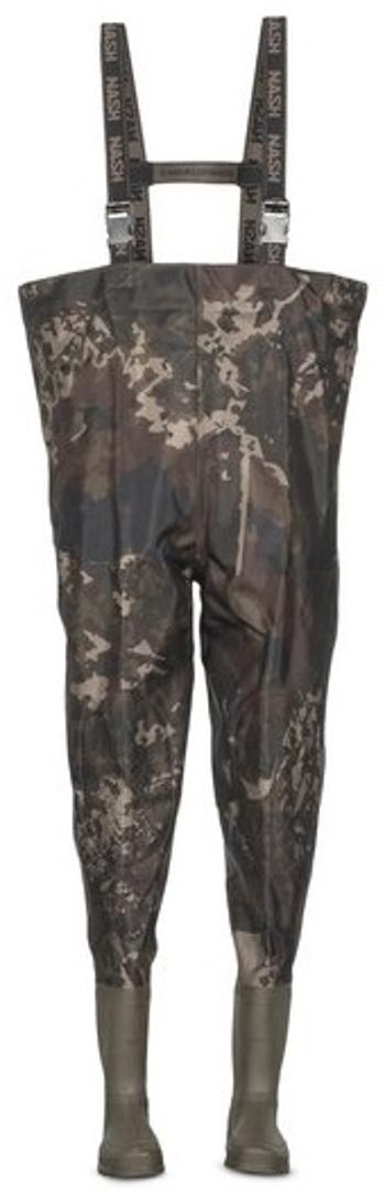 Nash prsačky zt hd waders camo - 40