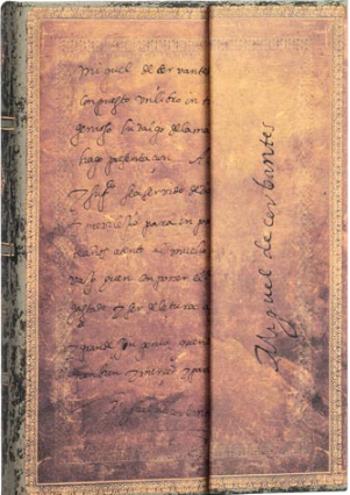 Zápisník Paperblanks - Cervantes, Letter to the King - Midi linkovaný