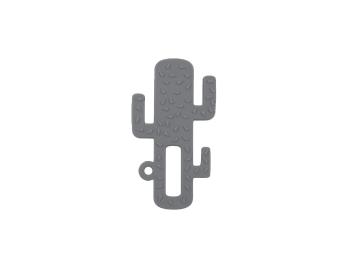 Minikoioi Kousátko silikonové Kaktus - Grey 35 g