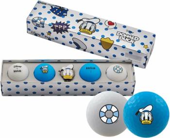 Volvik Vivid Disney Characters 4 Pack Golf Balls Donald Duck Golfové míčky