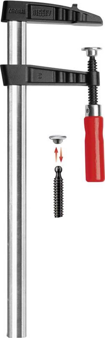 Šroubové ztužidlo z temperované litiny TGK 1500/120 Bessey TGK150 upínací rozsah:1500 mm