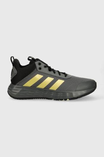 Tréninkové boty adidas Ownthegame 2.0 GW5483 šedá barva