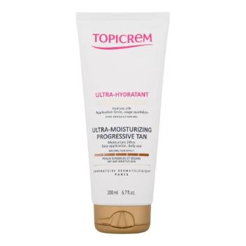 Topicrem Ultra-Moisturizing Progrerssive Tan 200 ml samoopalovací přípravek pro ženy