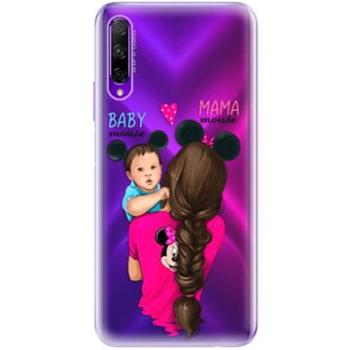 iSaprio Mama Mouse Brunette and Boy pro Honor 9X Pro (mmbruboy-TPU3_Hon9Xp)