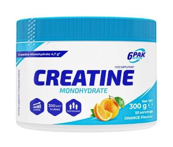 Creatine Monohydrate práškový - 6PAK Nutrition 300 g Lemon