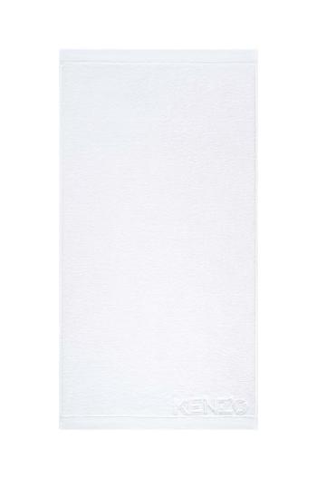 Velký bavlněný ručník Kenzo Iconic White 92x150?cm