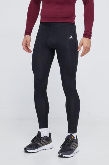 Tréninkové legíny adidas Performance Techfit černá barva, hladké, HP0585