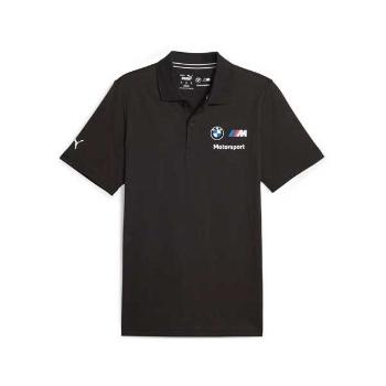 Puma BMW MOTORSPORT ESSENTIALS TEE Pánské polo triko, černá, velikost