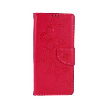 TopQ Pouzdro Xiaomi Redmi 9A knížkové Butterfly růžové 53943 (Sun-53943)