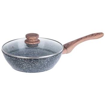 Granitový wok 24 cm Granite Wood Kinghoff Kh-1583 (5908287215832)