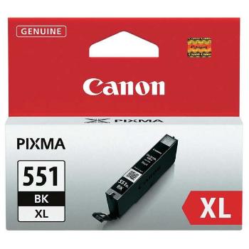 CANON CLI-551-BK XL BK - originální cartridge, černá, 11ml