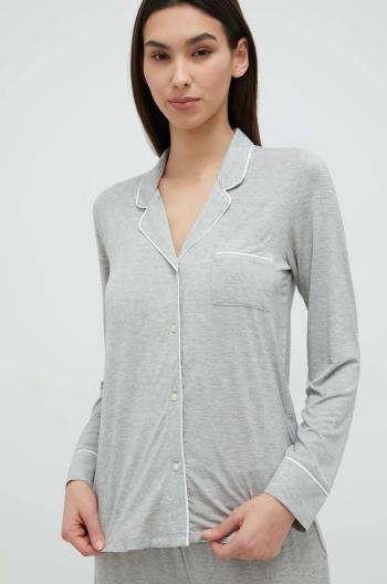 Pyžamová košile GAP dámská, šedá barva