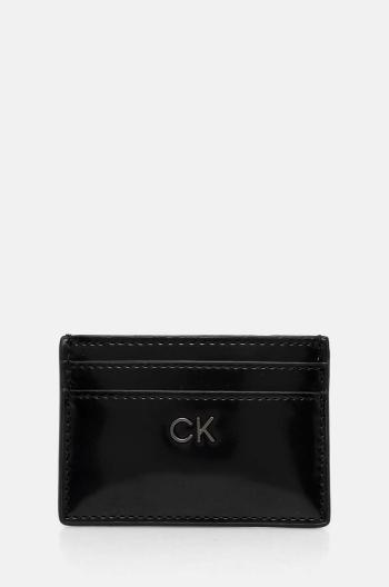 Pouzdro na karty Calvin Klein černá barva, K60K612428