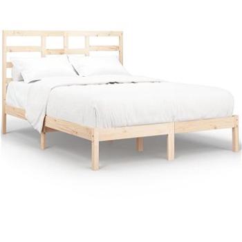 Rám postele masivní dřevo 140 × 200 cm, 3105795 (3105795)