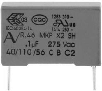 Odrušovací kondenzátor MKP radiální Kemet R46KN322000M1M+, 220 nF, 275 V, 20 %, 1 ks