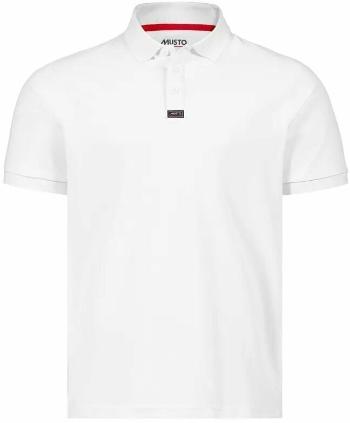 Musto Essentials Pique Polo Tričko White XL