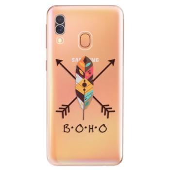 Odolné silikonové pouzdro iSaprio - BOHO - Samsung Galaxy A40