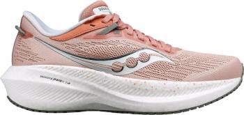 Saucony Triumph 21 Womens Lotus/Bough 37 Silniční běžecká obuv