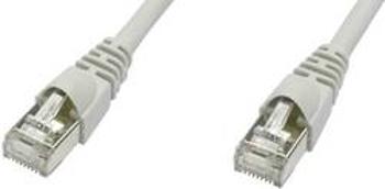 Síťový kabel RJ45 Telegärtner L00006D0079, CAT 5e, F/UTP, 20.00 m, šedá