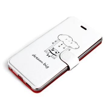 Mobiwear Flip pouzdro pro OnePlus Nord 2 5G - MH07P Panda dream big (5903516867585)