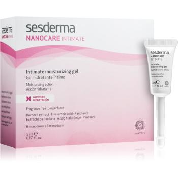 Sesderma Nanocare Intimate zklidňující gel na intimní partie 6 x 5 ml