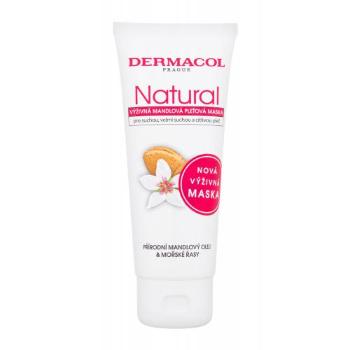 Dermacol Natural Almond Face Mask 100 ml pleťová maska pro ženy na suchou pleť; výživa a regenerace pleti; na citlivou a podrážděnou pleť