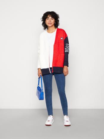 Tommy Jeans dámský barevný kardigan - XS (XNL)