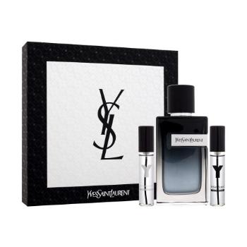Yves Saint Laurent Y dárková kazeta parfémovaná voda 100 ml + parfémovaná voda 10 ml + toaletní voda 10 ml pro muže