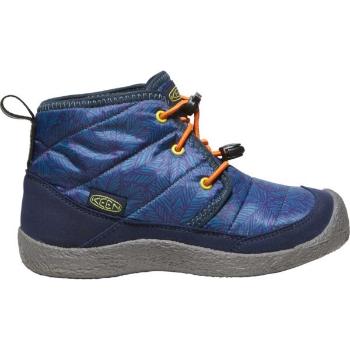 Keen HOWSER II CHUKKA WP YOUTH Dětská obuv, tmavě modrá, velikost 35