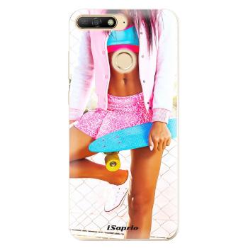 Odolné silikonové pouzdro iSaprio - Skate girl 01 - Huawei Y6 Prime 2018