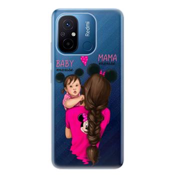 Odolné silikonové pouzdro iSaprio - Mama Mouse Brunette and Girl - Xiaomi Redmi 12C