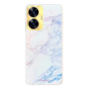 Odolné silikonové pouzdro iSaprio - Raibow Marble 10 - Realme C55